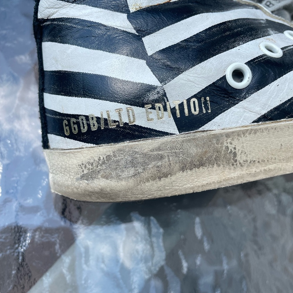 Golden Goose High Sneakers Authentic 9.5 - Picture 3 of 6